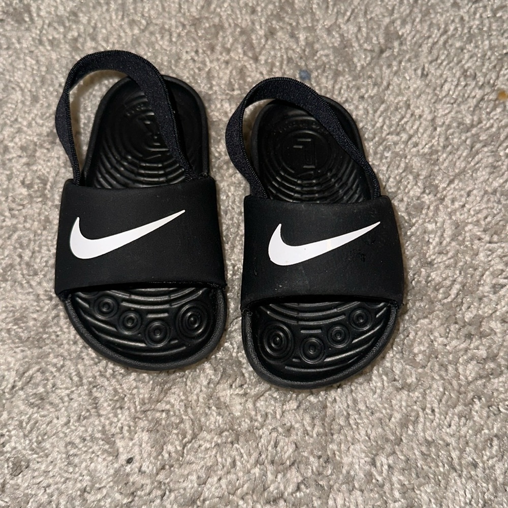 Toddler Nike slides